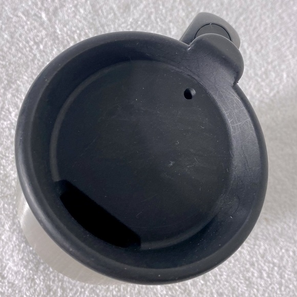 Eddie Bauer Silver Tone Metal Insulated Travel Mug With Handle - Picture 5 of 13